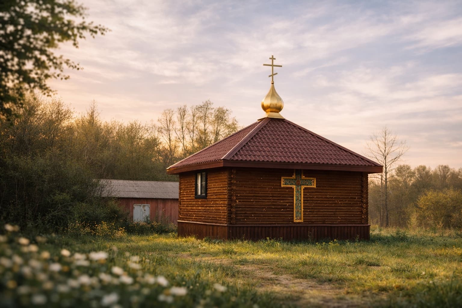Часовня на территории