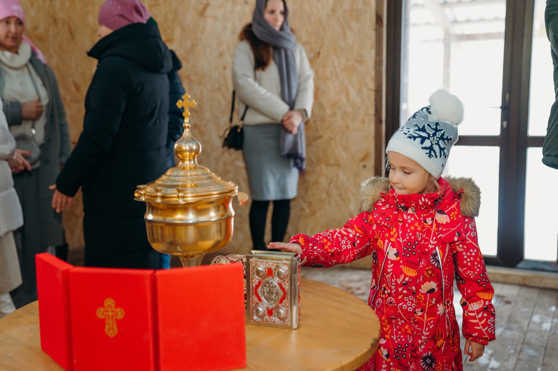 Церемония в часовне